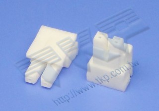 ที่อยู่อาศัยชาย 3.50mm (.138") ระยะห่าง 2PIN พร้อมล็อค ข้ามไปยังซีรีส์ JST BHS - BHS-JST