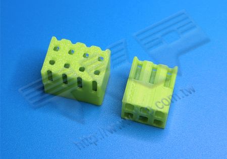 樹脂ハウジング 5.00mm (.197") 8800T端子用 二列 突起 ワイヤ対ワイヤコネクタ Lead-Free RoHS REACH