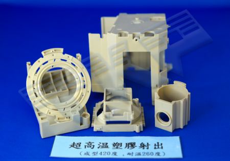 High temperature resistant material injection