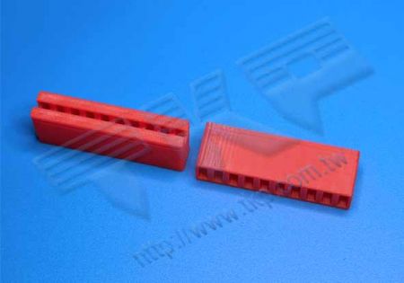 ショートキャップ 3.96mm (.156") ピッチ デュアルロウ H=12.8MM スクエアオープンタイプ プラスチック一体型 ショートブロック ジャンパーキャップ リードフリー RoHS REACH