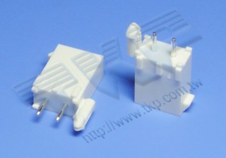 ที่อยู่อาศัยชาย 4.14mm (.163") พิตช์ 180° DIP 2PIN ข้ามกับ TYCO MINI UNIVERSAL MATE-N-LOK CONNECTOR - 770166