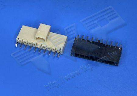 HEADER 2.50mm (.098") PITCH แบบแถวเดียวตรง 180° DIP - MOLEX