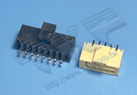 ЗАГОЛОВОК 2.50мм (.098") ШАГ Двойной ряд Прямой тип 180° DIP - MOLEX