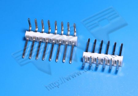 HEADER 7.50(.295") /5.00mm (.197") PITCH 90° DIP