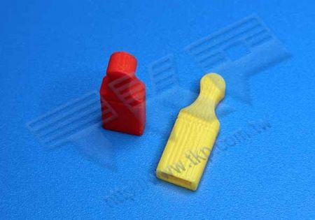 ショートブロック 3.96mm (.156") ピッチ デュアルロウ H=22.3MM 閉口 ハンドルタイプ ショートブロック ジャンパーキャップ リードフリー RoHS REACH