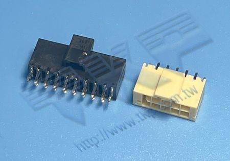 ЗАГОЛОВОК 2.50мм (.098") ШАГ Двойной ряд Прямой тип 180° DIP - MOLEX