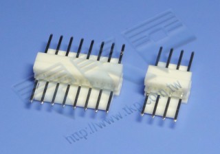 HEADER 2.54 มม. (.100") PITCH แถวเดียว WIRE TO WIRE AIR CONNECTOR - AMP