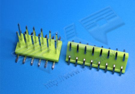 公座 5.00mm (.197") H8950 プラスチックハウジング 対応 縦型 SMT 180° バックレス ピン 双列 基板コネクタ リードフリー RoHS REACH