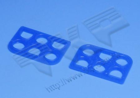 ปลั๊กกันน้ำ 6.35mm(.250") PITCH 2x3PIN (กลาง) - 794275-1-AMP