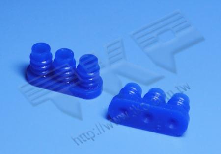 ปลั๊กกันน้ำ 6.35mm(.250") PITCH 1x3PIN - 794272-1-AMP