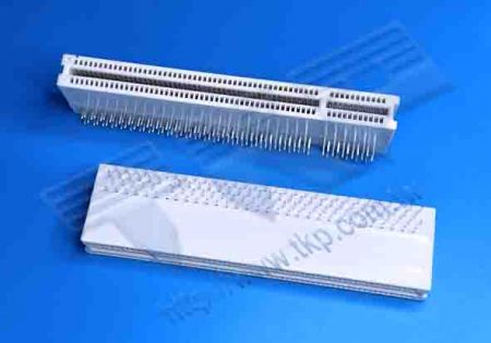 หัวผู้ชาย 90° ขนาด 1.27 มม. (.05") แบบขอบการ์ด PCB - CHIN-BAN-PCI-XXRR