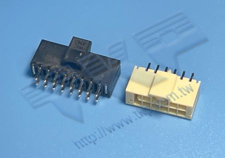 ЗАГОЛОВОК 2.50мм (.098") ШАГ Двойной ряд Прямой тип 180° DIP - MOLEX