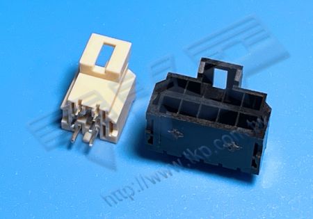 HEADER WANITA 3.50mm (.138") PITCH Tegangan Tinggi Dual ROW 180° DIP Cocok dengan H35M1R Seri Perumahan - MOLEX