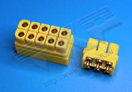 オスコネクタ XT60 2PIN~8PIN ドローン 防水 耳なし デュアルロウ コネクタ ワイヤー対ワイヤーコネクタ リードフリー RoHS REACH