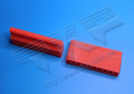 ショートブロックキャップ 5.00mm (.197") ピッチ デュアルロウ H=22.3MM 閉口 ハンドルタイプ プラスチック一体型 ショートブロック ジャンパーキャップ リードフリー RoHS REACH