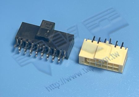 ЗАГОЛОВОК 2.50мм (.098") ШАГ Двойной ряд Прямой тип 180° DIP - MOLEX