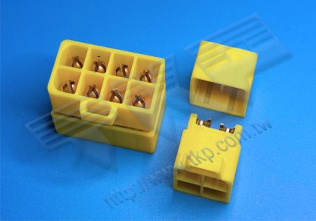 メスコネクタ XT60 2PIN~8PIN ドローン 防水 耳あり デュアルロウ コネクタ ワイヤー対ワイヤーコネクタ リードフリー RoHS REACH