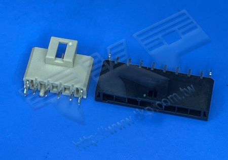 HEADER WANITA 3.50mm (.138") PITCH Tegangan Tinggi 180° DIP Cocok dengan H35M1R Seri Perumahan - MOLEX