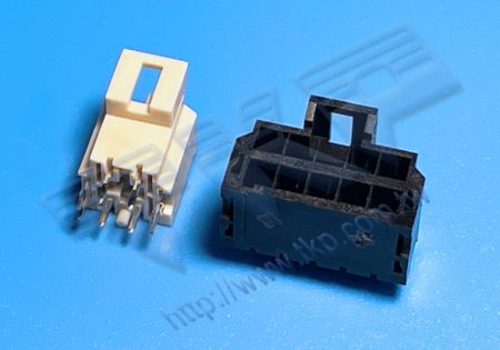 HEADER WANITA 3.50mm (.138") PITCH Tegangan Tinggi Dual ROW 180° DIP Cocok dengan H35M1R Seri Perumahan - MOLEX