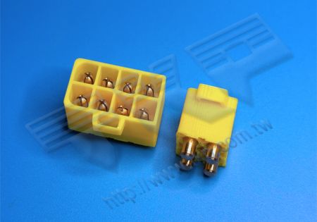 オスソケット XT60 2PIN~8PIN ドローン 防水 カチッと固定あり ダブル列 コネクタ ワイヤー対ワイヤーコネクタ リードフリー RoHS REACH