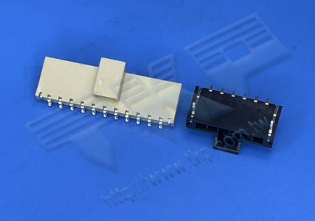 HEADER 2.50mm (.098") PITCH ประเภทตรงแถวเดียว 90° SMT - MOLEX