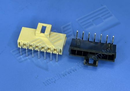 HEADER WANITA 3.50mm (.138") PITCH Tegangan Tinggi 90° DIP Cocok dengan H35M1R Seri Perumahan - MOLEX