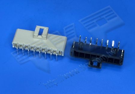 HEADER WANITA 3.50mm (.138") PITCH Tegangan Tinggi 90° DIP Cocok dengan H35M1R Seri Perumahan - MOLEX