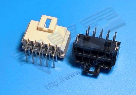 ĐẦU NỮ 3.50mm (.138") PITCH Cao Áp Dual ROW 90° DIP Kết nối với H35M1R Series Housings - MOLEX