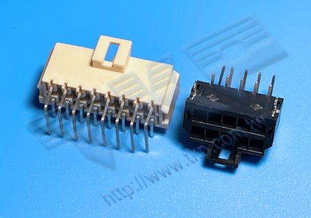 ĐẦU NỮ 3.50mm (.138") PITCH Cao Áp Dual ROW 90° DIP Kết nối với H35M1R Series Housings - MOLEX