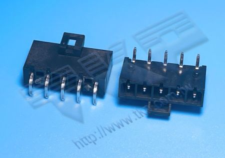 HEADER WANITA 5.70mm (.224") PITCH Tegangan Tinggi 90° DIP Berpasangan dengan H57M1R Seri Perumahan - MOLEX
