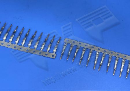 Мужской обжимной разъем 2.50мм (.098") принимает AWG# 20-26 - MOLEX