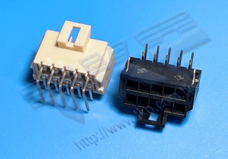 ĐẦU NỮ 3.50mm (.138") PITCH Cao Áp Dual ROW 90° DIP Kết nối với H35M1R Series Housings - MOLEX