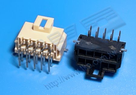 ĐẦU NỮ 3.50mm (.138") PITCH Cao Áp Dual ROW 90° DIP Kết nối với H35M1R Series Housings - MOLEX