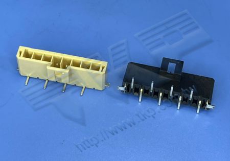 HEADER WANITA 3.50mm (.138") PITCH Tegangan Tinggi 180° DIP Cocok dengan H35M1R Seri Perumahan - MOLEX