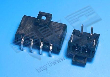 HEADER WANITA 5.70mm (.224") PITCH Tegangan Tinggi 90° DIP Berpasangan dengan H57M1R Seri Perumahan - MOLEX