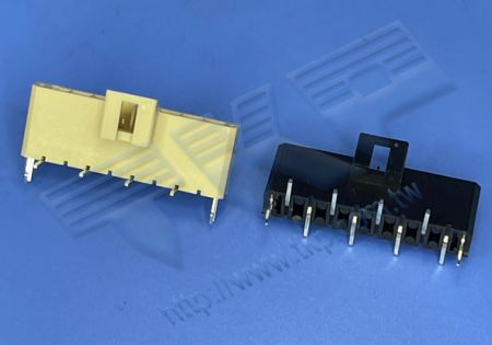 HEADER WANITA 3.50mm (.138") PITCH Tegangan Tinggi 180° DIP Cocok dengan H35M1R Seri Perumahan - MOLEX