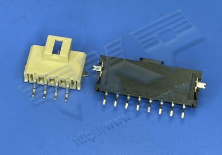 HEADER PEREMPUAN 3.50mm (.138") PITCH High Voltage 90° SMT Berpasangan dengan Housing Seri H35M1R - MOLEX