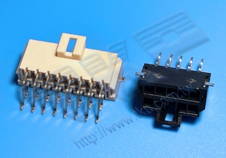 ĐẦU KẾT NỐI NỮ BẰNG NHỰA ĐÔI CÓ BƯỚC 3.50mm (.138") ĐIỆN ÁP CAO 90° SMT Tương thích với vỏ H35M1R Series - MOLEX