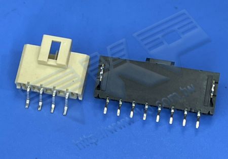 HEADER PEREMPUAN 3.50mm (.138") PITCH High Voltage 90° SMT Berpasangan dengan Housing Seri H35M1R - MOLEX