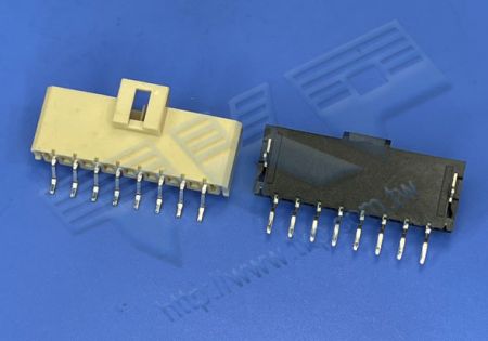 HEADER PEREMPUAN 3.50mm (.138") PITCH High Voltage 90° SMT Berpasangan dengan Housing Seri H35M1R - MOLEX