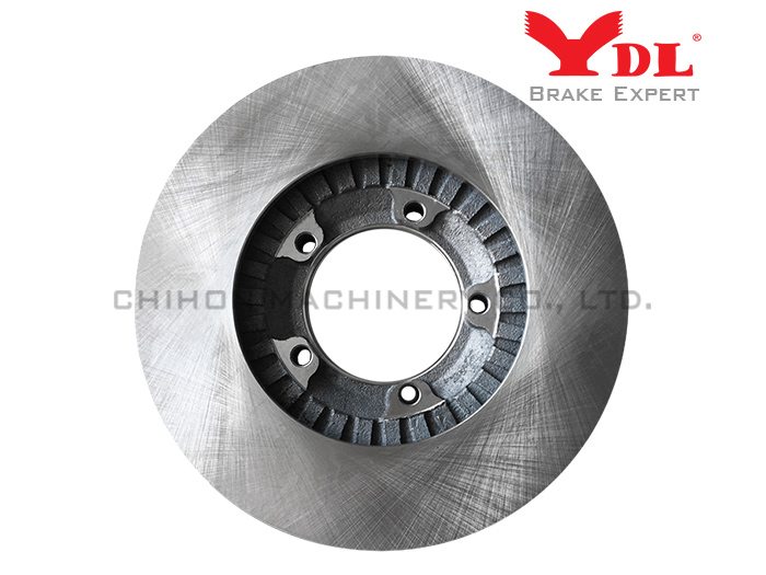 Pair Of Front Brake Discs (Rotors) For Mitsubishi Delica Space Gear – Blue Print ADC44381
