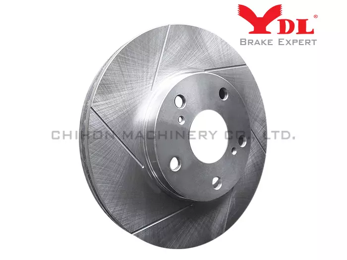 Rotor de freno delantero de rendimiento para HONDA CIVIC y MG - Freno ranurado HONDA 45251S5DA10.