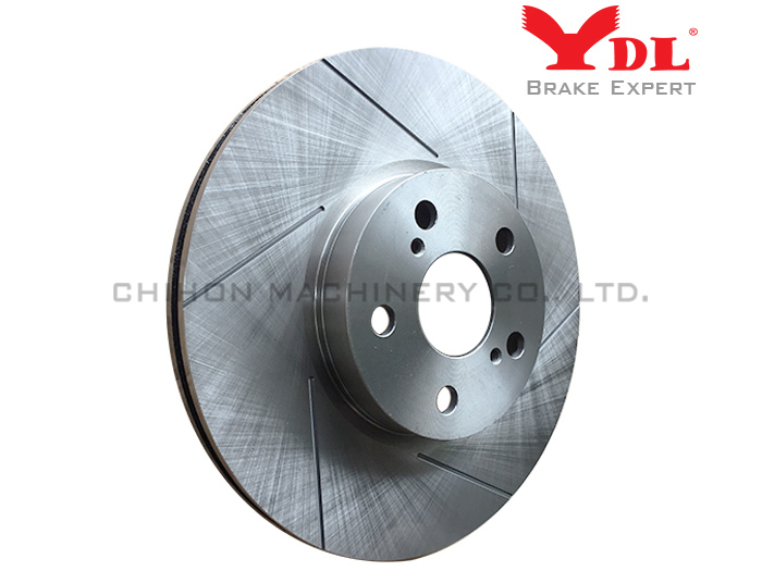 Rotor de freno ranurado de alto rendimiento para TOYOTA Altis y SUBARU TREZIA - DISCO RANURADO TOYOTA 43512-12710.