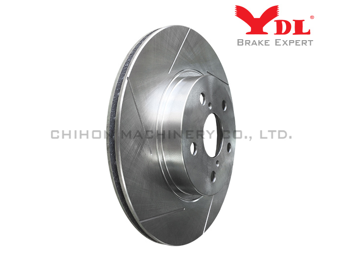 Disco de freno ranurado de alto rendimiento para TOYOTA RAV 4 1997- - Disco ranurado TOYOTA 43512-42010.