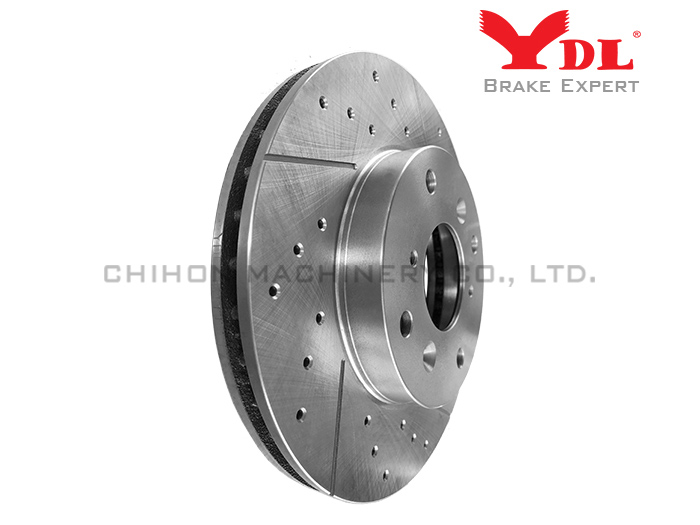 HONDAアコード1998年用のパフォーマンスドリルドスロットブレーキディスク - HONDAドリル加工ディスク 45251S84A00。