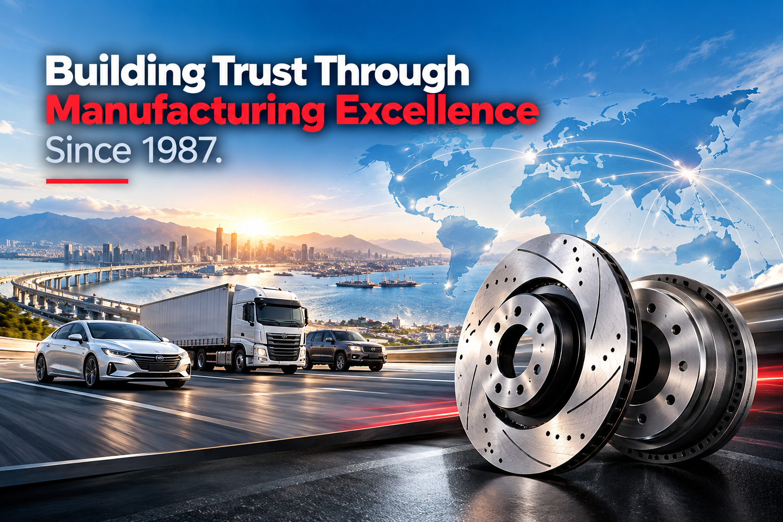 Chihon YDL Brake Building Trust Through Manufacturing Excellence Since 1987.