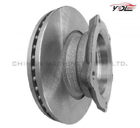 Hinterer Bremsscheibenrotor für HINO 300 3.5T (2009-) OE 42431-37091 - Hintere Bremsscheibe, die für HINO 300 3.5T Nutzfahrzeuge entwickelt wurde, hergestellt nach OE-Spezifikationen für stabiles Bremsen und lange Lebensdauer.