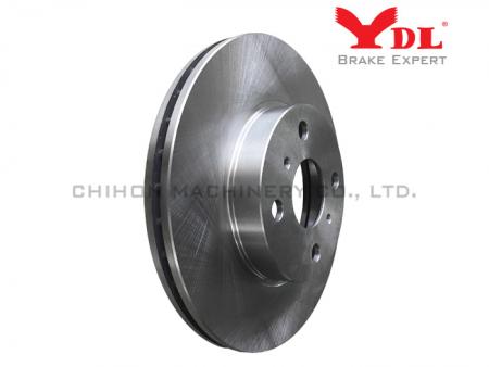 Disque de frein avant pour TOYOTA COROLLA 1.3 - Disque FR TOYOTA COROLLA 43512-12550.