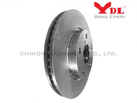 Disque de frein avant pour TOYOTA RAV4 2.4L, LEXUS HS250h - Rotor de frein TOYOTA Rav 4 2.4 43512-42040.