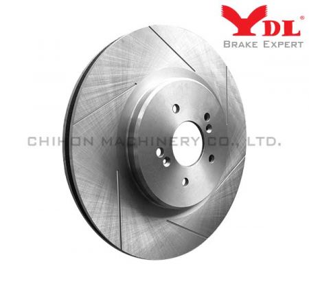 Performance Front Drilled Slotted Brake Disc for LUXGEN SUV U7 2009- - LUXGEN U7 FR drilled 40206-SU101-H3